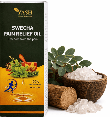 Swecha Pain Relief Oil with natural ingredients